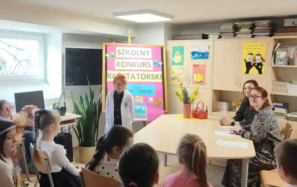 Zdjęcie do Wierszami Tuwima wiosna się zaczyna