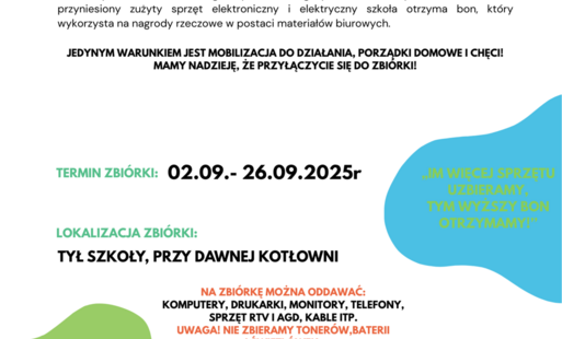 Zdjęcie do Zbi&oacute;rka elektrośmieci